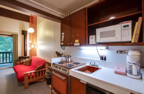 Glacier Apartment | Snowline Lodge Condo #56 - Fireplace - Loft