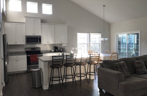 Ocean View House | Spacious Clean New House back to woods - just 1.5 miles away from Bethany beach