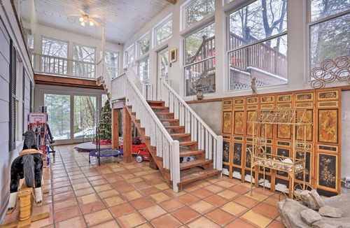 White Mills House | Spacious Hawley Villa Near Lake Wallenpaupack.
