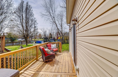 North East House | Spacious North East Home w/Fenced Yard & Fire Pit