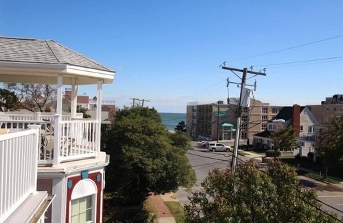 Sussex County House | Spacious Ocean Block Townhouse: Steps to Beach, Boardwalk, Shops, & Ocean Views!
