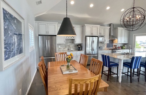 Dover Beaches North House | Spectacular unobstructed open bay views to enjoy from every level!