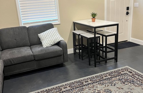 Warren Apartment | Spend your time relaxing with a view of the Allegheny River