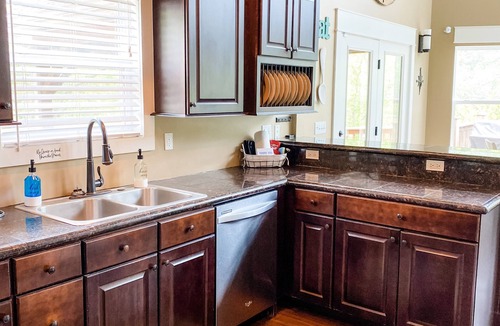 Flat Hollow Marina House | Spring Lily Retreat - Spacious, Lakefront, Hot Tub, Private Dock, Peaceful Cove!