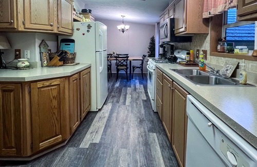 Confluence Cabin | Stream-Front Serenity: Relax with the family at this peaceful place to stay!