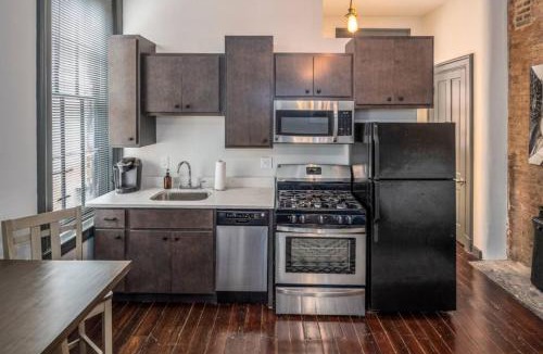 Over-the-Rhine Apartment | Studio Loft Apt in Heart of Over the Rhine!