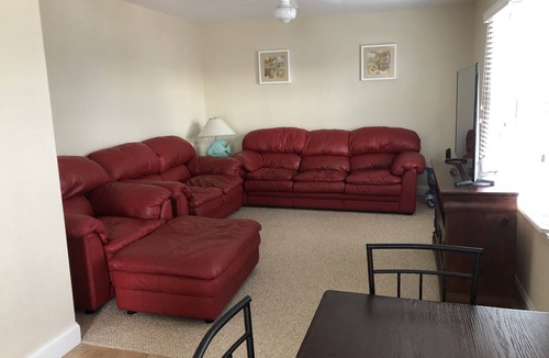 Surf City Apartment | Surf City Apartment - One Block from the Beach!
