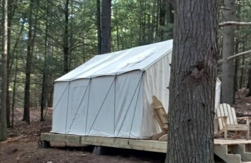 Montague RV Rental | Tentrr Signature Site - Hidden Hollow Pines