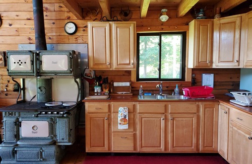Long Eddy Cabin | The Log Cabin On Paradise Pond, spring wonders, summer fun and fall foliage