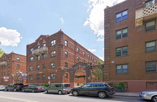 Germantown Apartment | This is a studio apartment with a separate kitchen nook, and a small living nook with a loveseat
