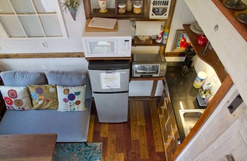 Stony Run House | Tiny House at Leaser Lake B and B - Cozy, Comfortable, Private Country Getaway