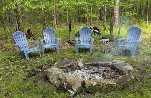 Gray House | Top of the Mountain Deck Grill Fire Pit- Dog friendly with NEW A/C!