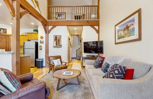 McCall House | Tree-lined home with forest views & wood stove - right on the golf course