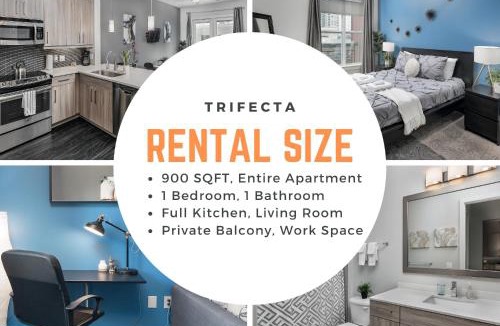 Third Ward Apartment | Trifecta Luxury Serviced Apartment in Uptown CLT