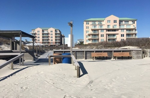 Diamond Beach Condo | Two bedroom condo with deck overlooking the ocean. Private beach!