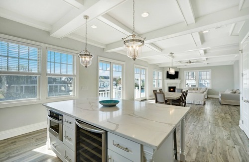 Mantoloking House | Vacation in Style! Brand New 5BR/6BA Waterfront With Pool - Beautiful Sunsets!