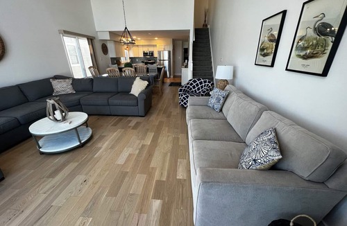 Townsend's Inlet House | Very close to the bay with views from the deck.