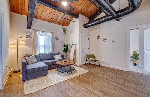 East Stroudsburg Apartment | Washington302 · Luxury Industrial Style King SuiteA- Shawnee Mtn!
