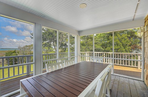 Harkers Island House | Waterfront Home w/Screened Porch & Sunsets