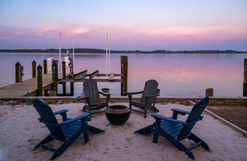 Ocean Pines House | Waterfront Home with Views, Hot Tub in Ocean Pines!