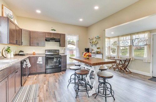 Monroe House | Wisconsin Farmhouse Stay: UTV, Boat, Snowmobile!