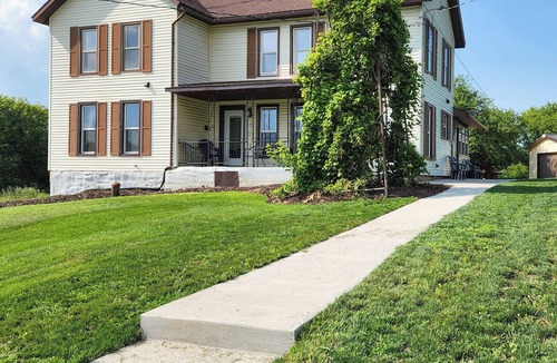 Monroe House | Wisconsin Farmhouse Stay: UTV, Boat, Snowmobile!