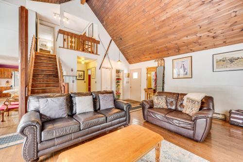Rustic Intervale Hideaway w/Deck & Wooded Views!