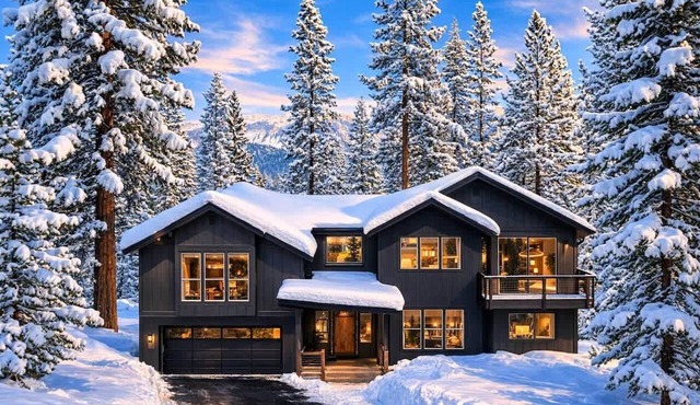 Treetops Adventure Lodge: Designer Mountain Home, Hot Tub, Air Conditioning, Bunk Beds, EV Charger