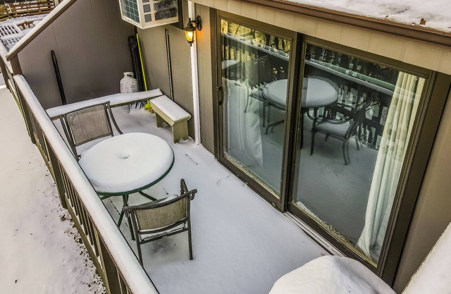 Dog-friendly condo near the slopes w/wood fireplace, deck, shared pool, hot tub