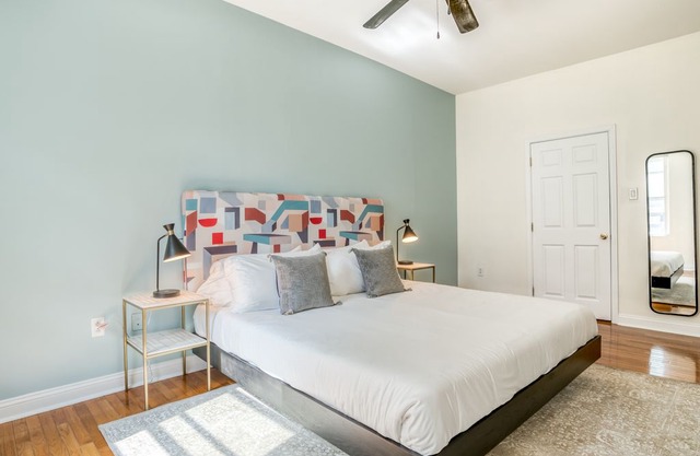 Large Center City 2 Bedroom Duplex with Massive Private Patio & Updated Kitchen