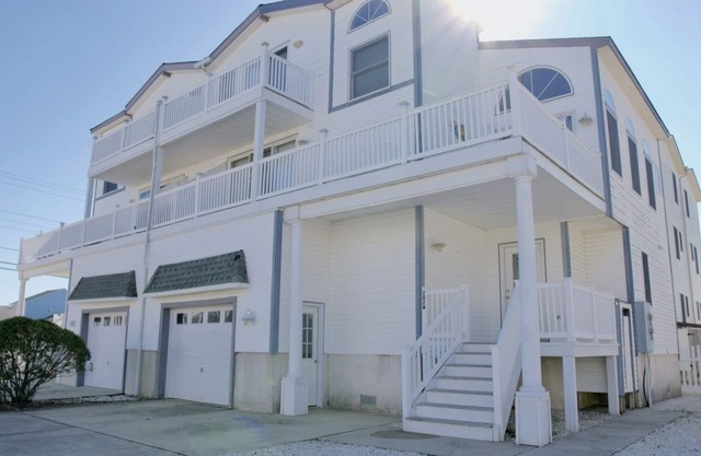 Spacious home with loads of decks for your family's vacation enjoyment.