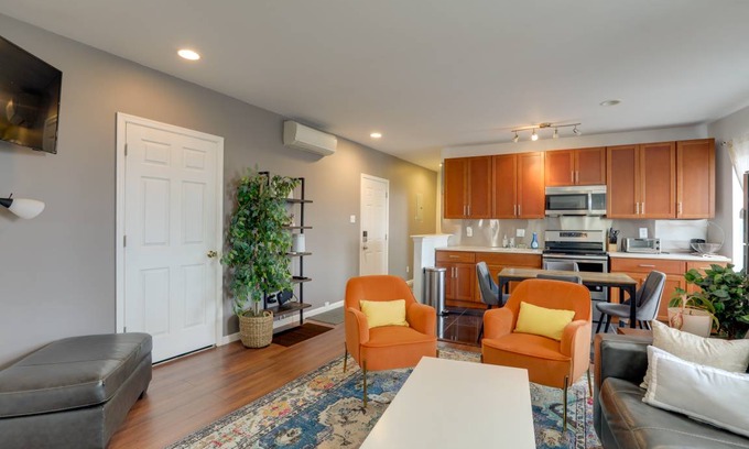 North Philadelphia Apartment | 114 m² Apartment ∙ 3 bedrooms ∙ 6 guests