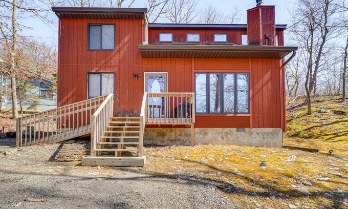 Bushkill House | 111 m² House ∙ 3 bedrooms ∙ 10 guests