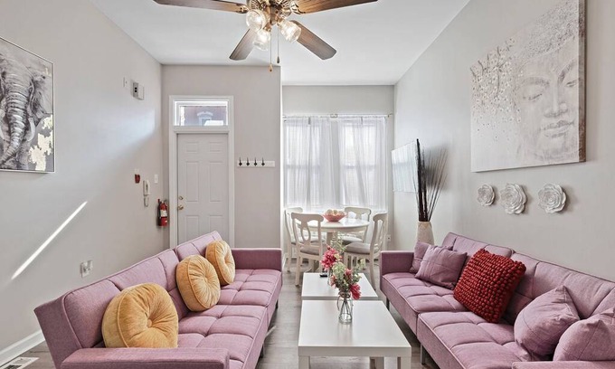 Graduate Hospital Apartment | 125 m² Apartment ∙ 3 bedrooms ∙ 5 guests