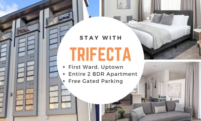 First Ward Apartment | 126 m² Apartment ∙ 2 bedrooms ∙ 6 guests