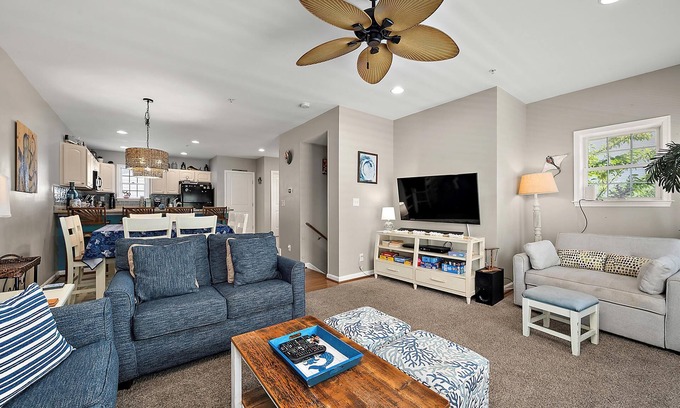 Ocean City House | 12th St/bayside - 4 br multi level townhouse. Nicely furnished and well cared for.