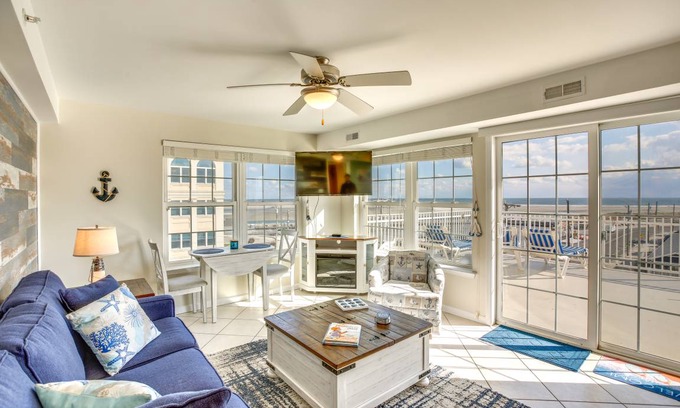 North Wildwood Apartment | 73 m² Apartment ∙ 2 bedrooms ∙ 6 guests