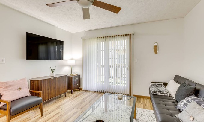Morgantown Apartment | 80 m² Apartment ∙ 2 bedrooms ∙ 4 guests
