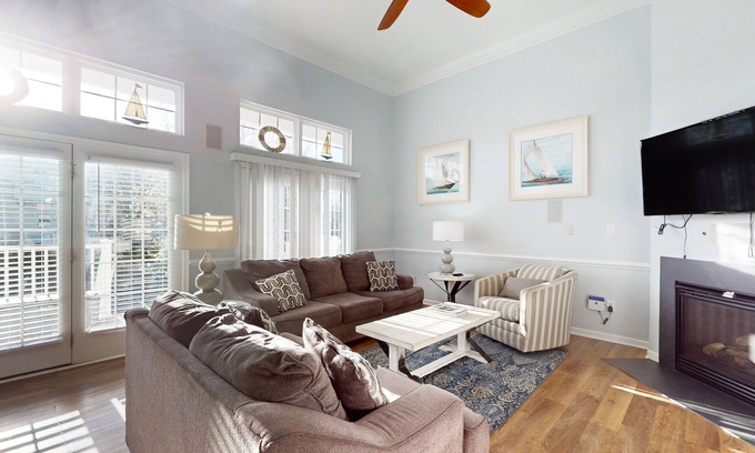 Ocean View House | Bayside at Bethany Lakes townhouse with indoor/outdoor pools, dog-friendly