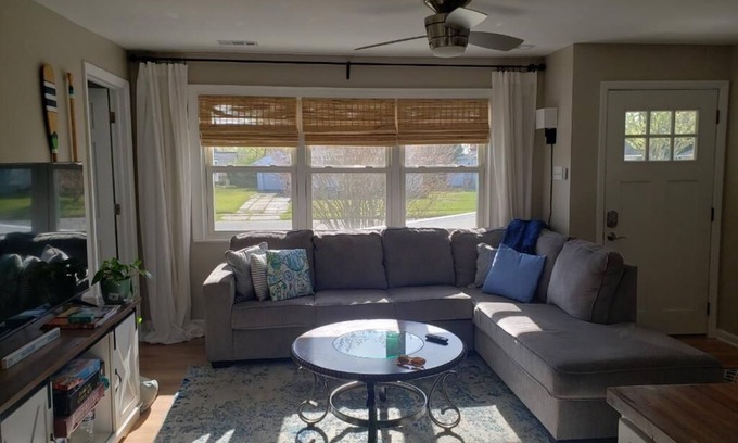 North Cape May House | Cape Calm just 8 blocks to the Beach, All you need is a bathing suit & towel!