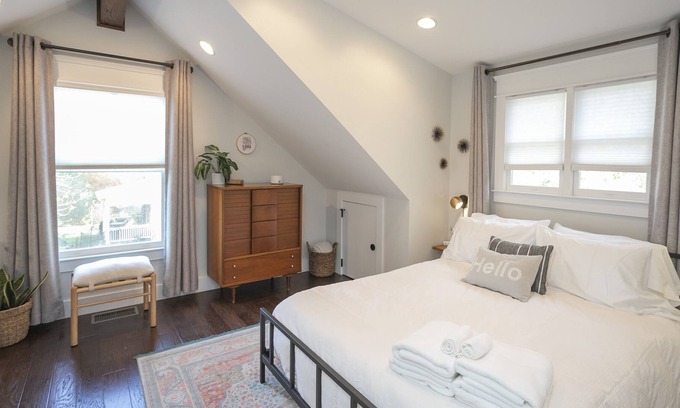 Eastwood House | Chic & Spacious Guest House in Walkable, Hip East Nashville