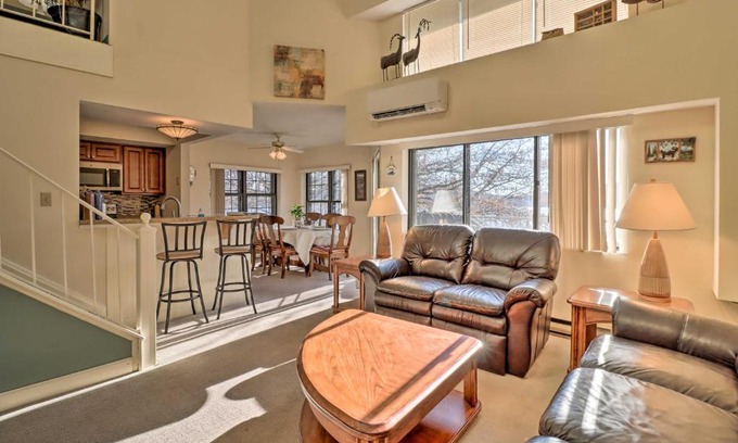 Lake Harmony Apartment | Condo on Big Boulder Lake Less Than 1 Mi to Slopes!