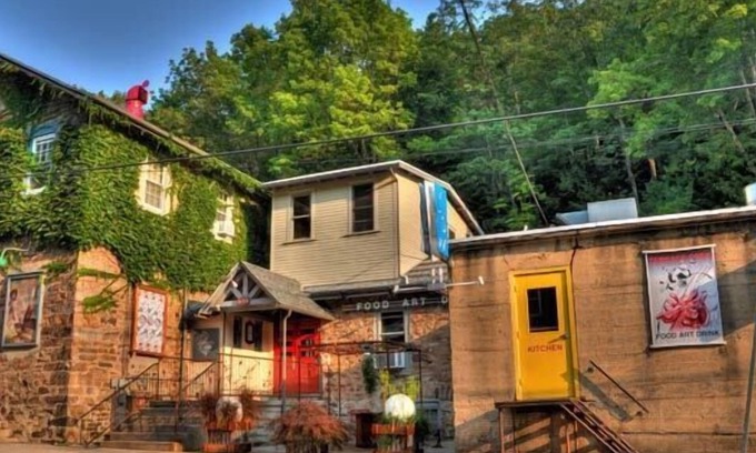 Ashfield House | In Town Loft Apartment in 19th C Stone Wireworks Factory (2000+ sq ft)