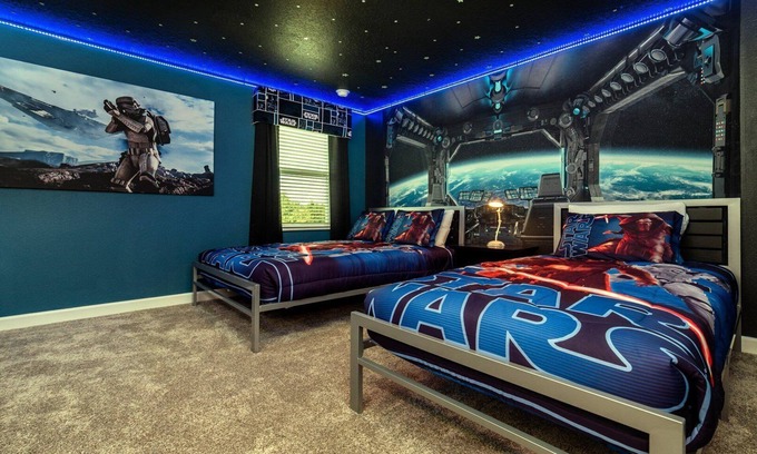 Four Corners Villa | Last Minute Disney! Private Pool, Hot Tub, Game Room & Themed Bedrooms. Book Now! #56523