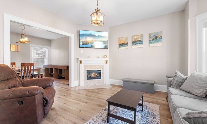 Detroit - Shoreway House | Luxe Ohio City Townhome only minutes to stadium!
