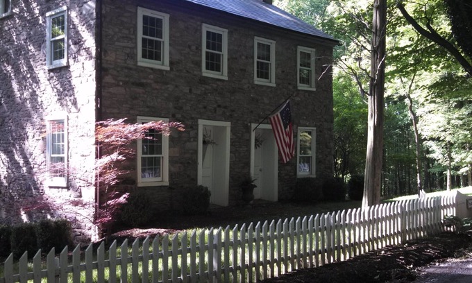Carversville House | New Hope area Historical Bucks County Stone House circa 1732