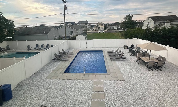 Point Pleasant Beach House | Point Pleasant Beach House, Includes in ground pool steps from the beach!