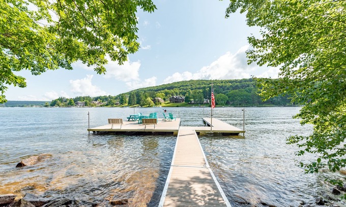 McHenry House | Rustic Lake Getaway Just Steps to Wisp & Fun