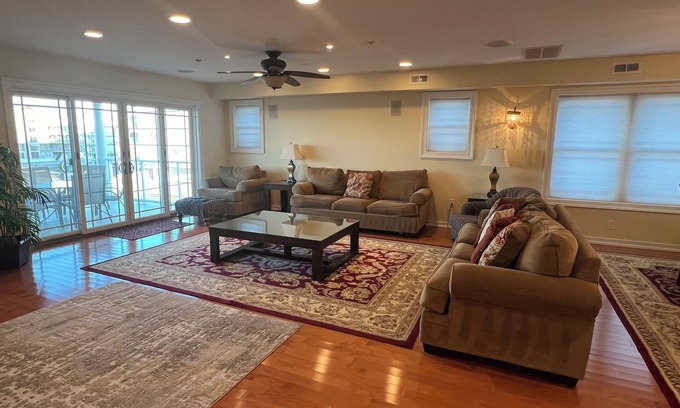 Wildwood Crest House | Spacious House with Pool, Oceanview, 3 Decks, 3 Master close to Ocean, Boardwalk