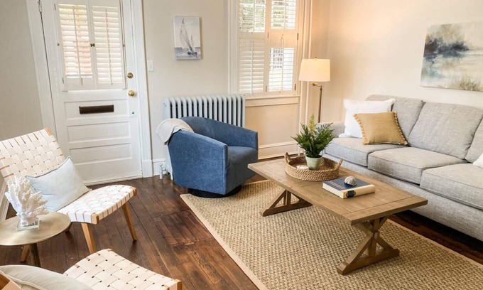 Historic District House | Walkable to Main Street at Seashell in the City with 2 parking spots